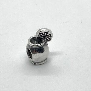Amore & Baci 925 Italy Sterling Silver Cocktail Drink Charm Bead